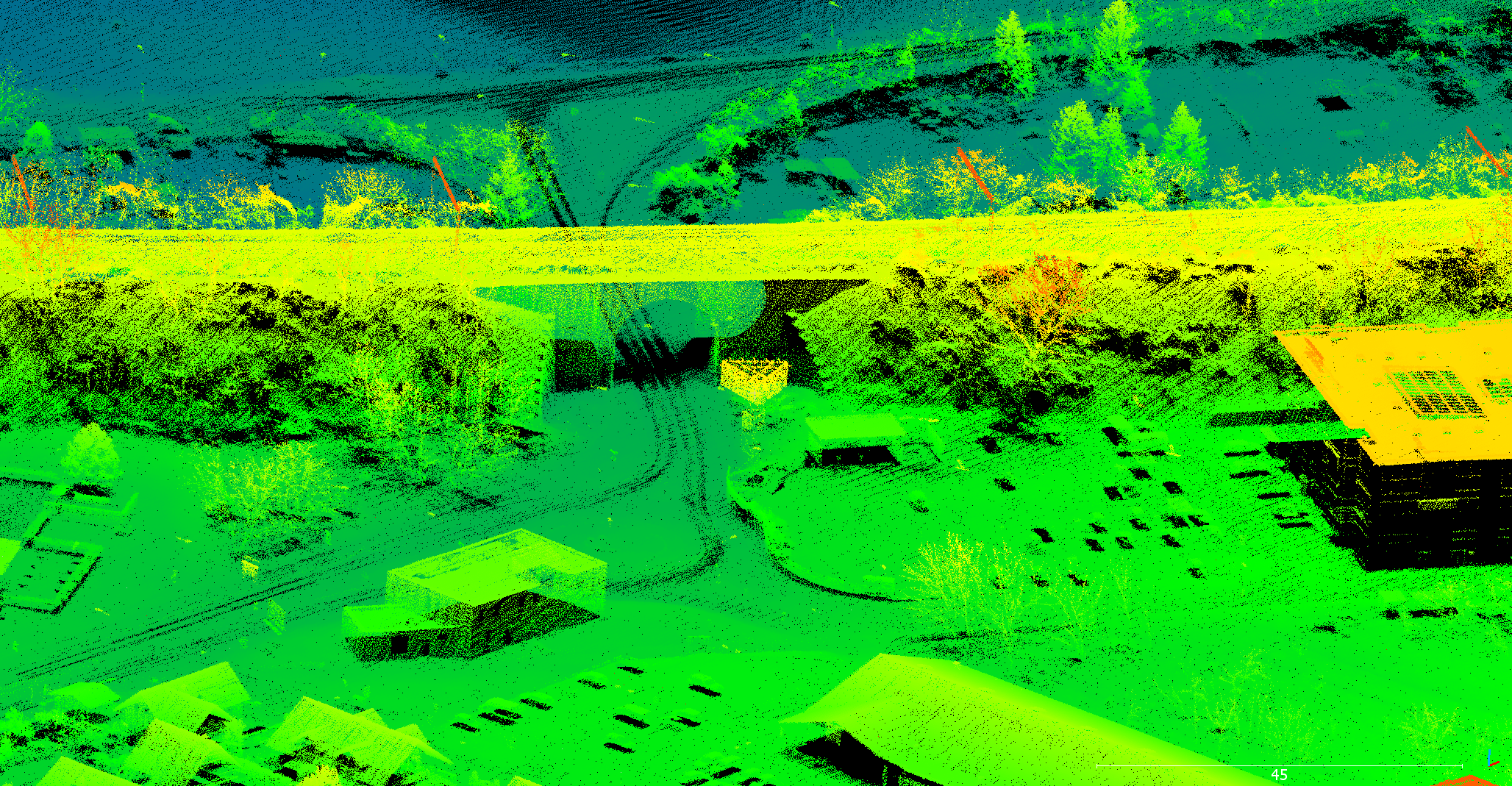 Čo je to mračno bodov alebo tiež pointcloud?